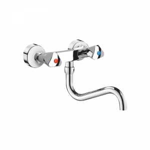 5445T2S Механический настенный смеситель для мойки DELABIE