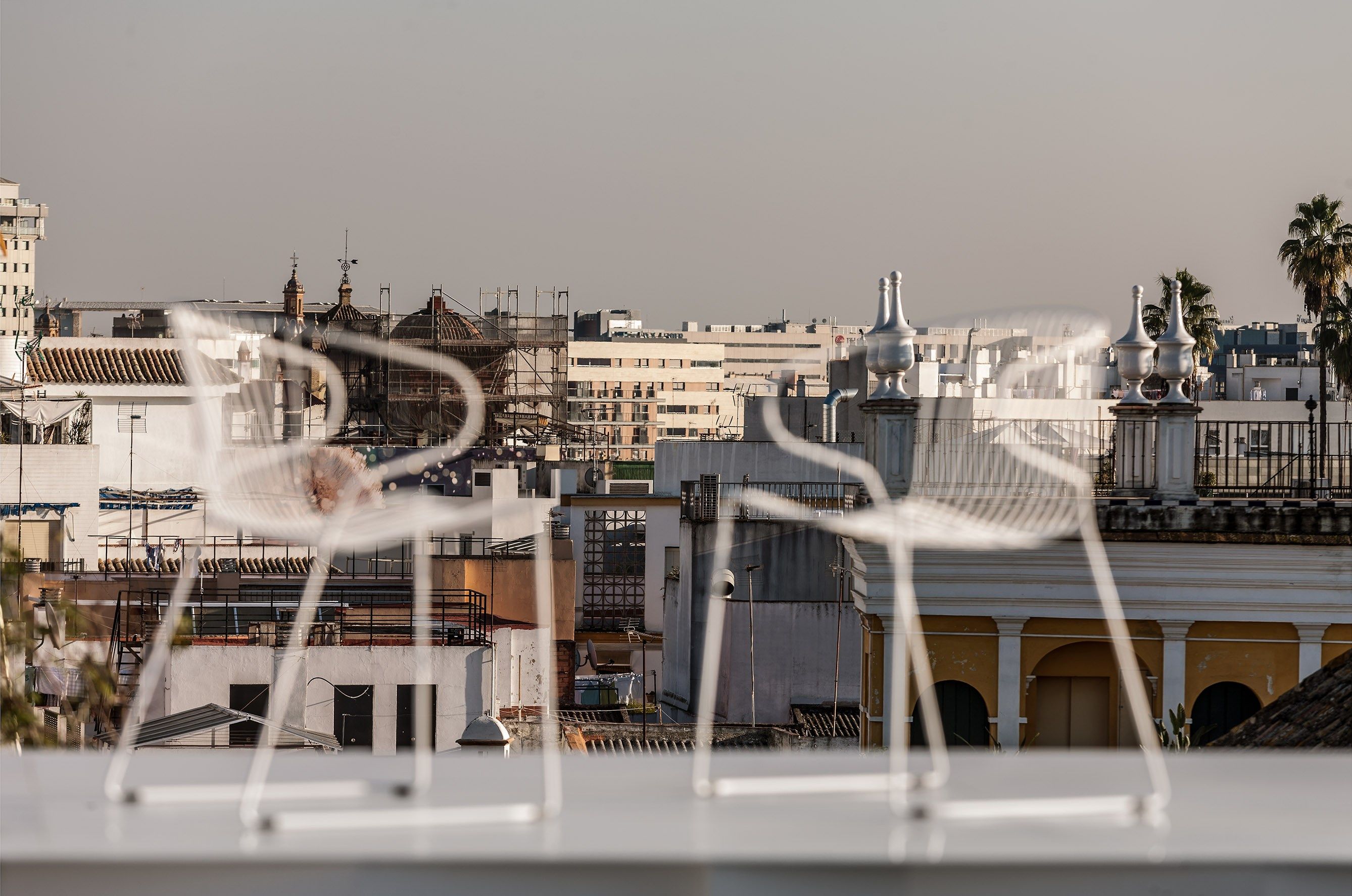 Штабелируемый стальной стул с подлокотниками iSimar Bolonia ARCH-00107047 - Вид №51