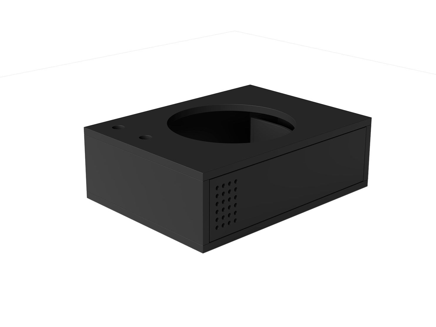 Одноместный железный умывальник с держателем для полотенец Olympia Ceramica Vinyl ARCH-00095177 - Вид №10