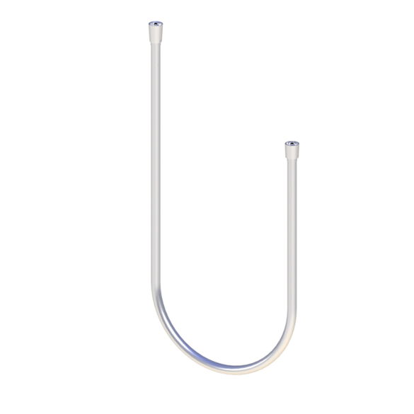 6751 Пластиковый шланг Chromalux 150 см HORUS Range Contemporaine                                                                                Range Compléments 