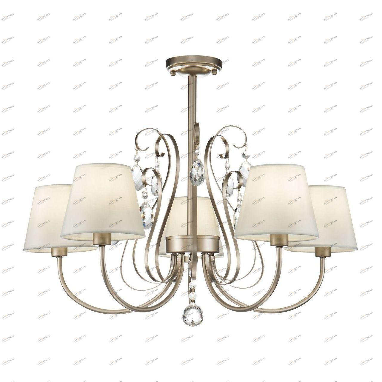 Потолочная люстра Freya Vanda FR2030CL-05G белая FREYA VANDA 220651 Белый 