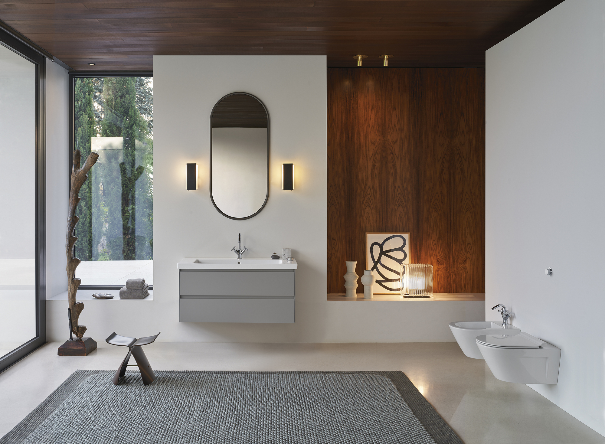 8623111 Подвесная раковина настенная овальная GSI ceramica Norm белая - Вид №3