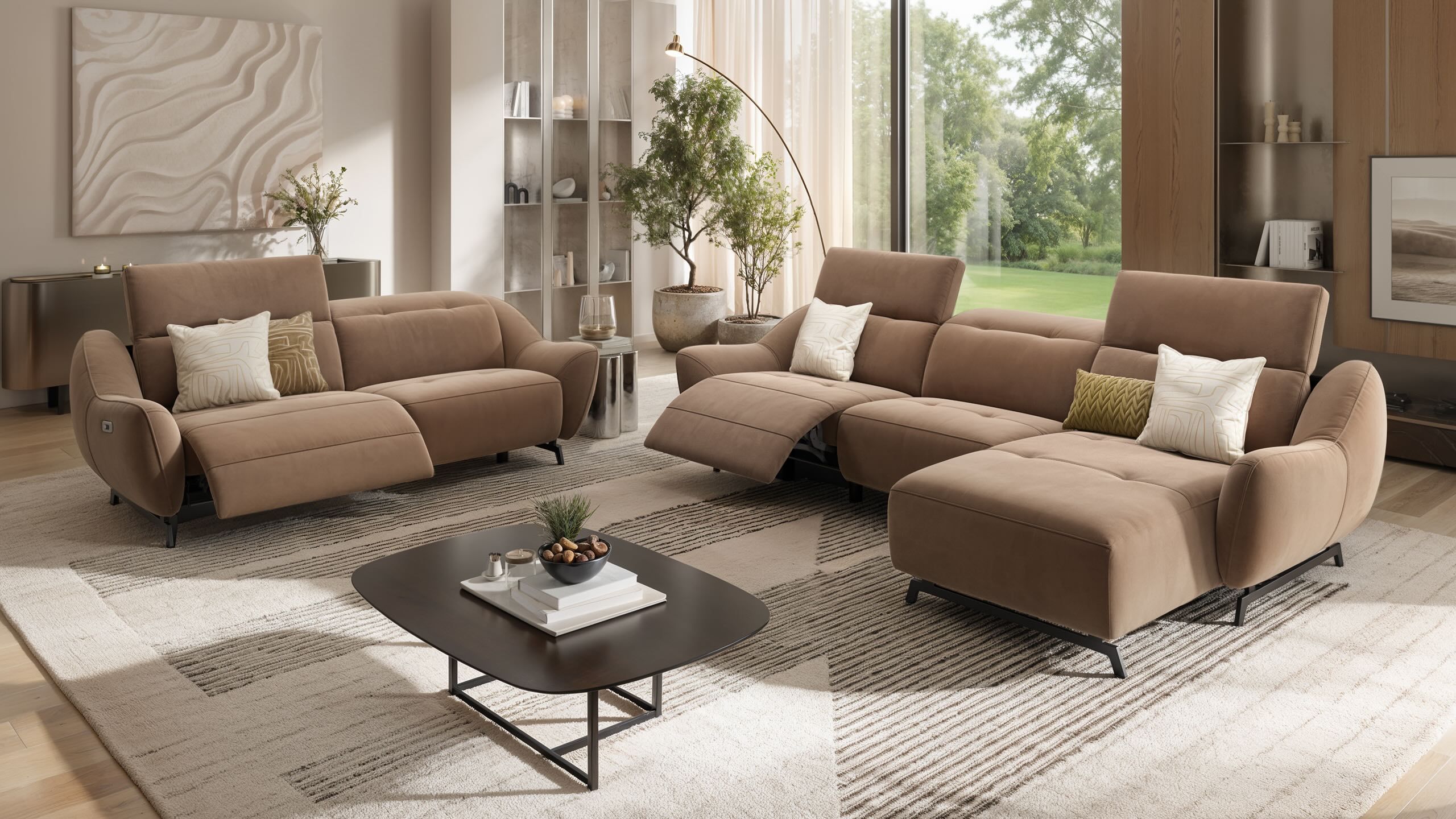 3-местный тканевый диван Sofanella ARCH-00011873