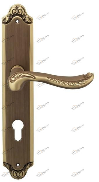 LINEA CALI' Ручка из хромированной латуни на пластине Lady sun-id-1380249