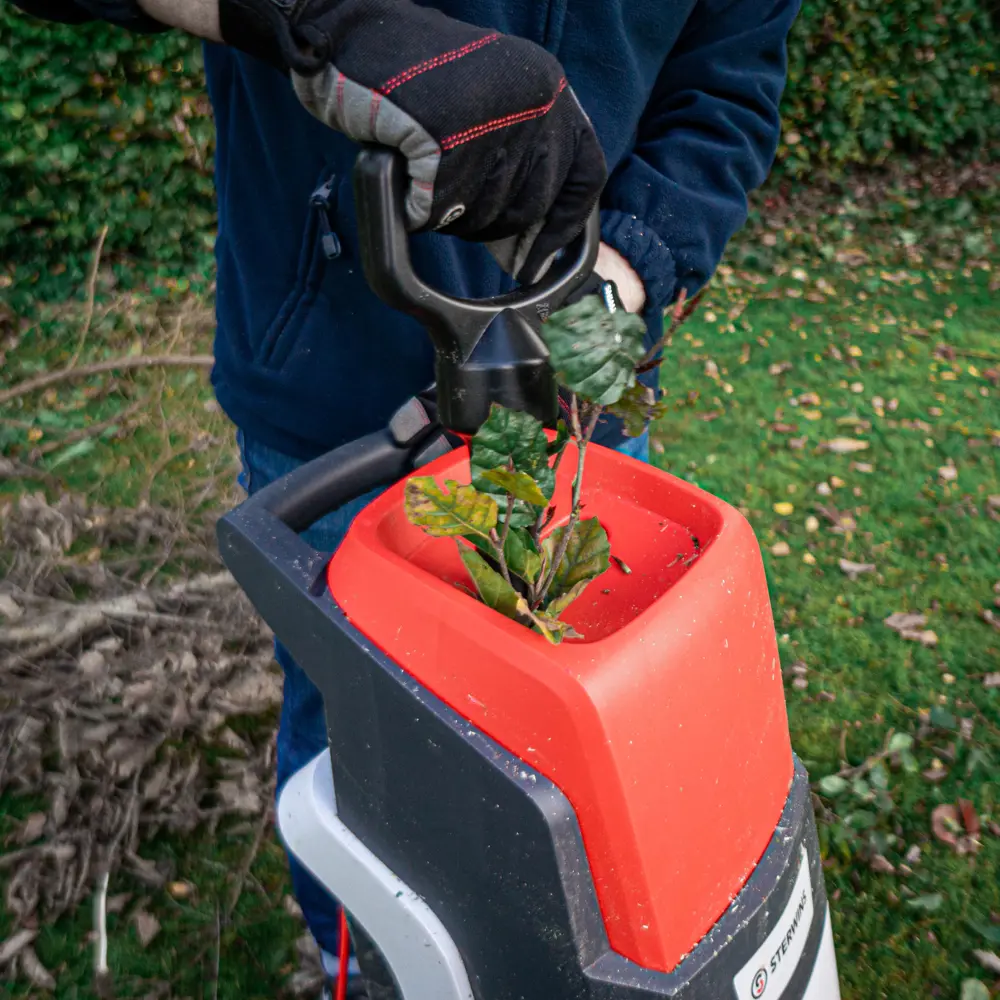 Садовый измельчитель STERWINS 2500 Вт для переработки веток 84572647 STLM-0052003 - Вид №6