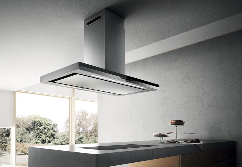 Elica Островная вытяжка из стали и стекла Téchne Techne sun-id-1503672 - Вид №2