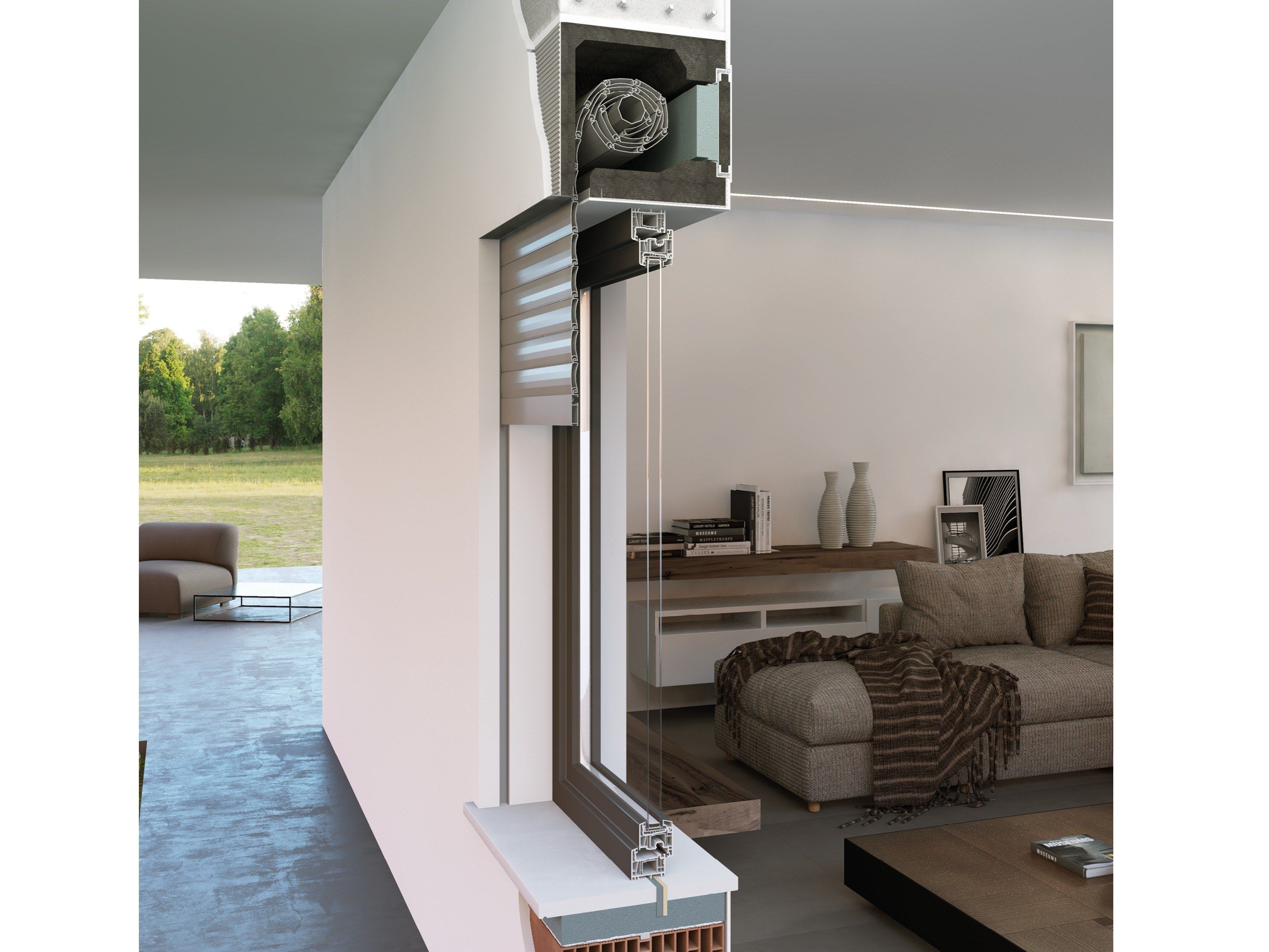 Мусорный контейнер для рольставни INCOVAR THERMIK ISO311 ARCH-00135091