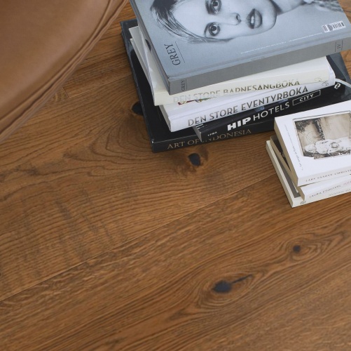 Инженерная доска Boen Chalet Antique Дуб Натур (Гладкая) 2000-4000х300 мм 2100420026 - Вид №6