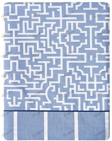 Alexandre Turpault Двусторонние хлопковые простыни Dedale sun-id-1515825