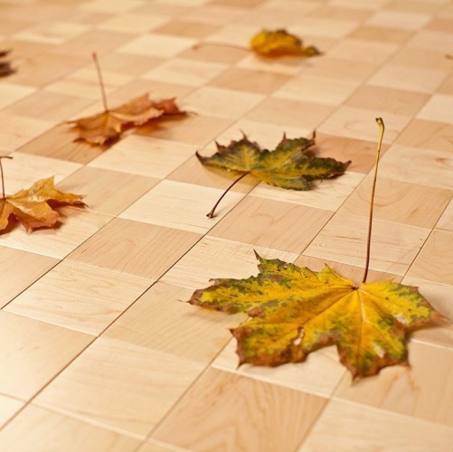 Модульный паркет Marco Ferutti Vario Vario Клён (Гладкая) 450х450 мм 2600600054 - Вид №2