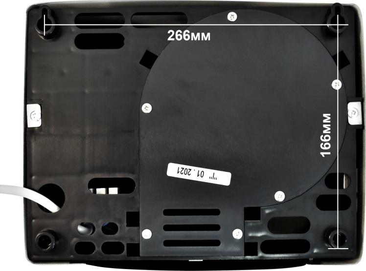 1401.333 Сушилка для рук антивандальная тихая 8828W PUFF  - Вид №8