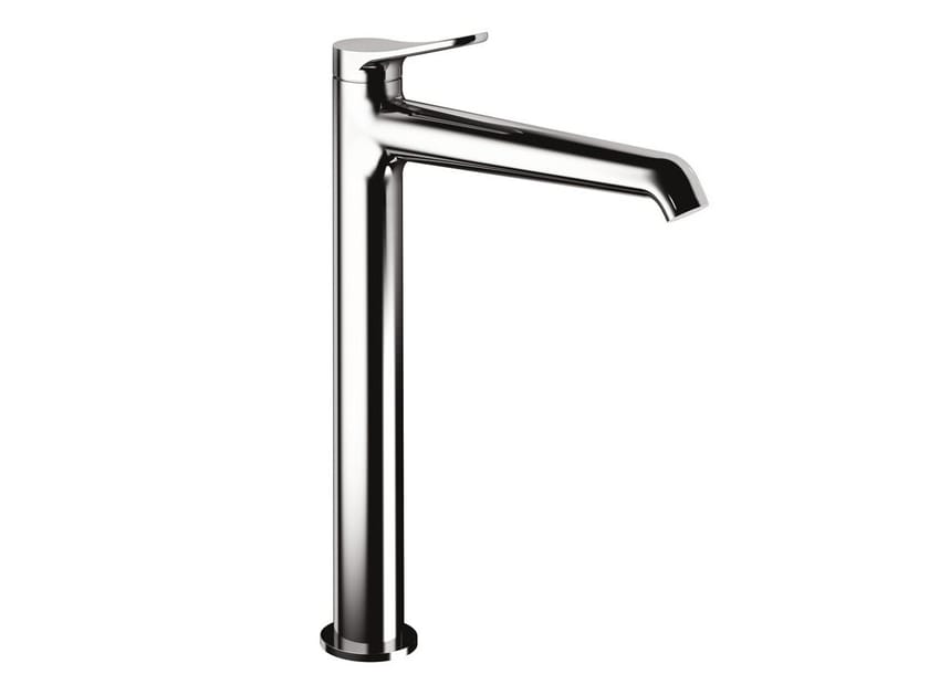 Однорычажный высокий смеситель для раковины без слива CRISTINA Rubinetterie бочка ARCH-00018430