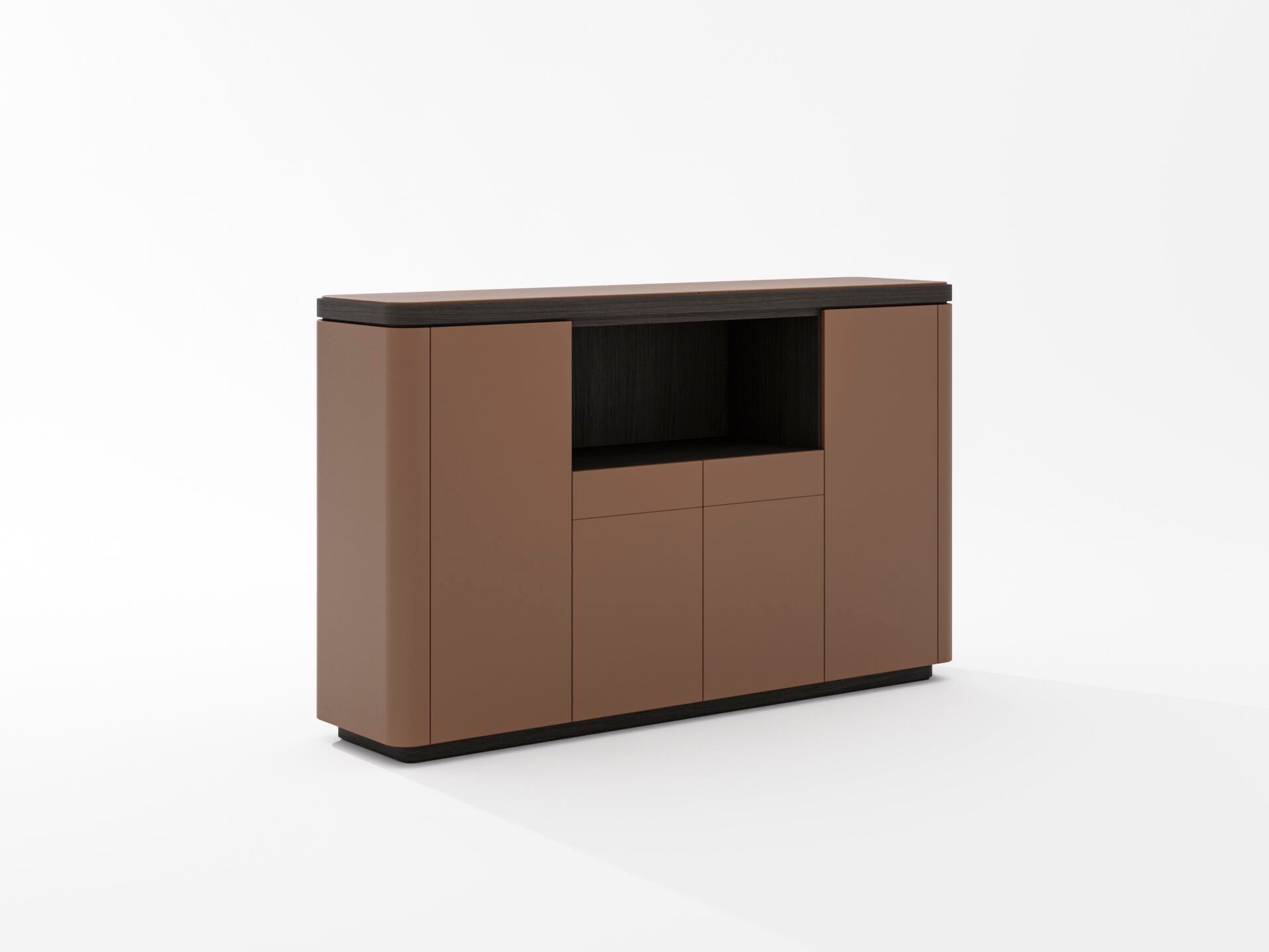 Кожаный офисный шкаф PROF Flow ARCH-00123767 - Вид №19