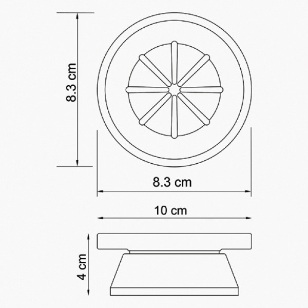 Мыльница WasserKRAFT (Германия) Donau 2429 sun-id-561652 - Вид №1