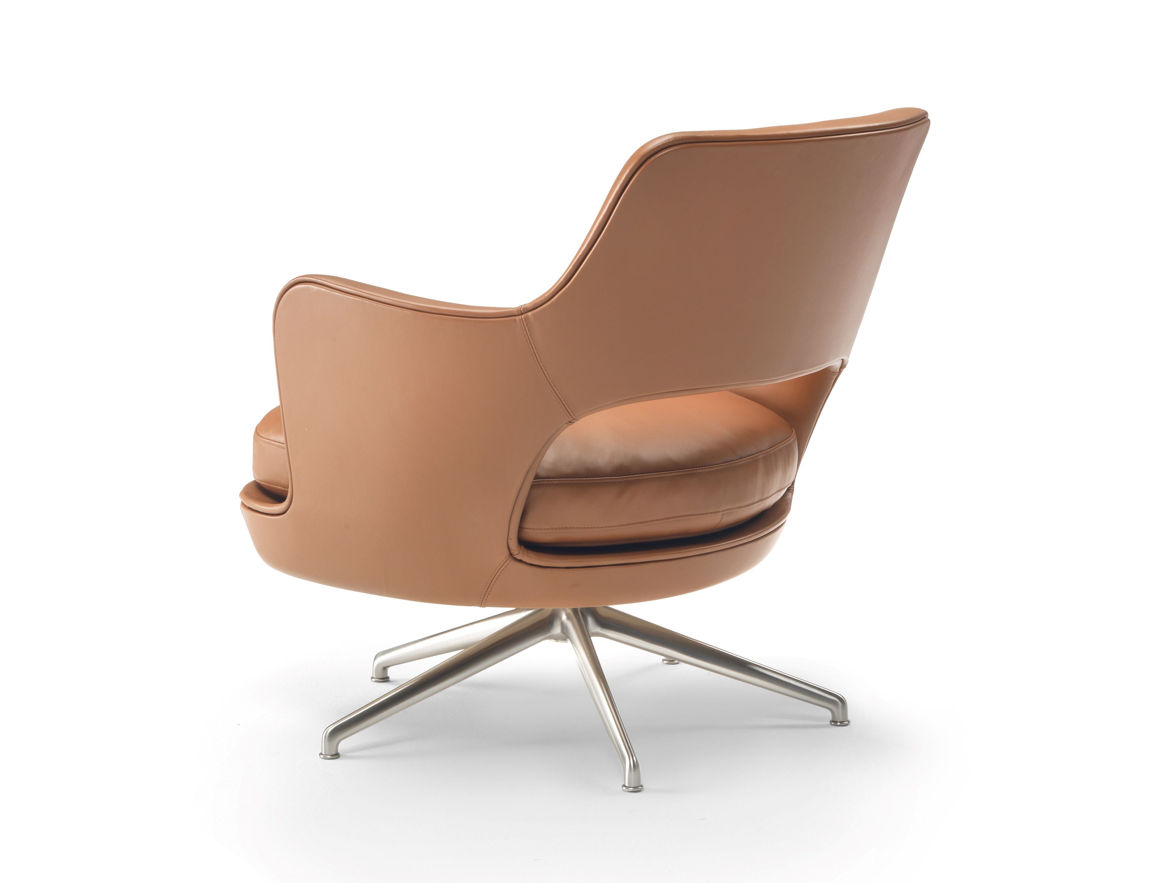 5-спицевое кожаное вращающееся кресло Flexform Eliseo ARCH-00142702 - Вид №3