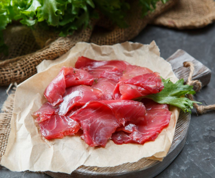 3928 Севиче из клария слабосоленая (нарезка) - можжевельник Семья Петровых Вкусляндия  - Вид №1