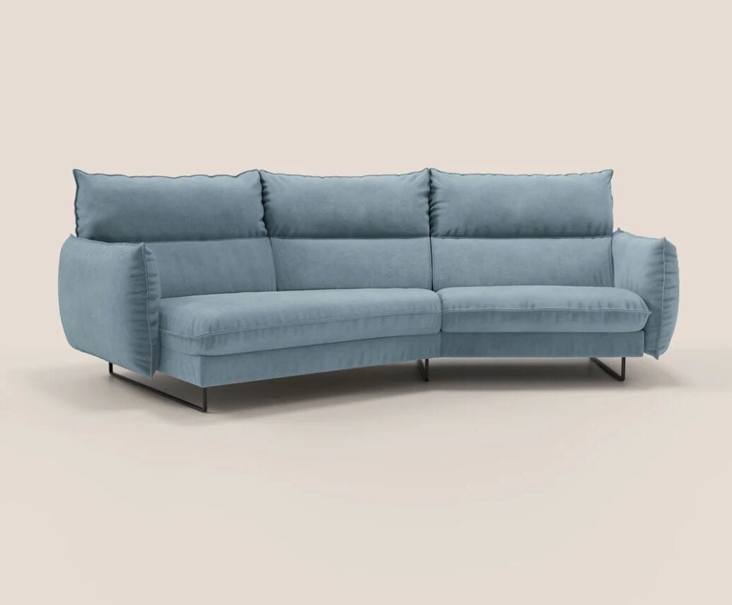 Тканевый угловой диван с электроприводом Divani.Store MONAMOUR ARCH-00095684 - Вид №8