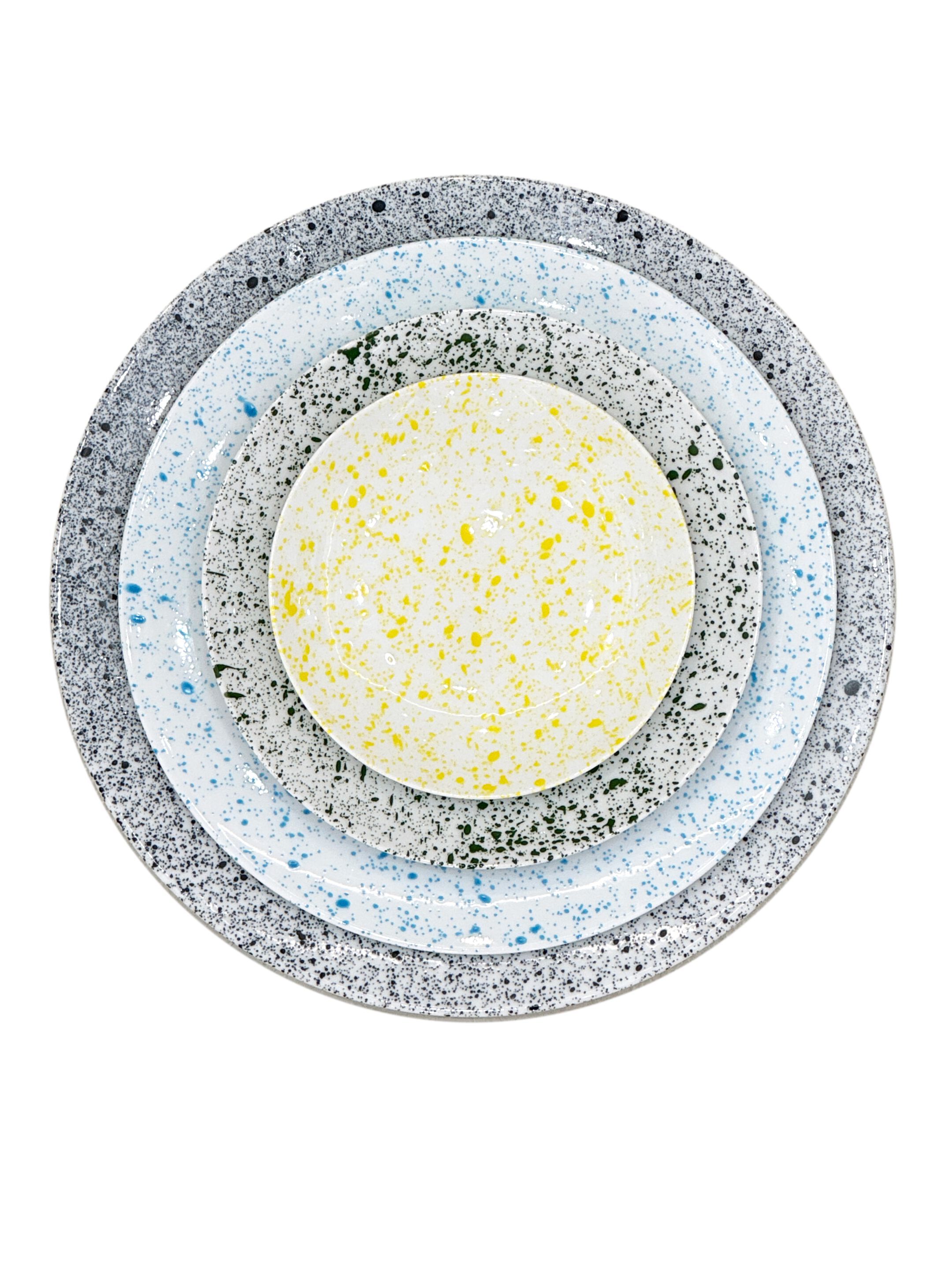 Набор фарфоровых сервировочных тарелок Non Sans Raison Splash ARCH-00089927 - Вид №35