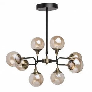 Подвесная светодиодная люстра MW-Light Гамбург 605010908 черная MW-LIGHT ДИЗАЙНЕРСКИЕ, ГАМБУРГ, ШАР 187967 Черный