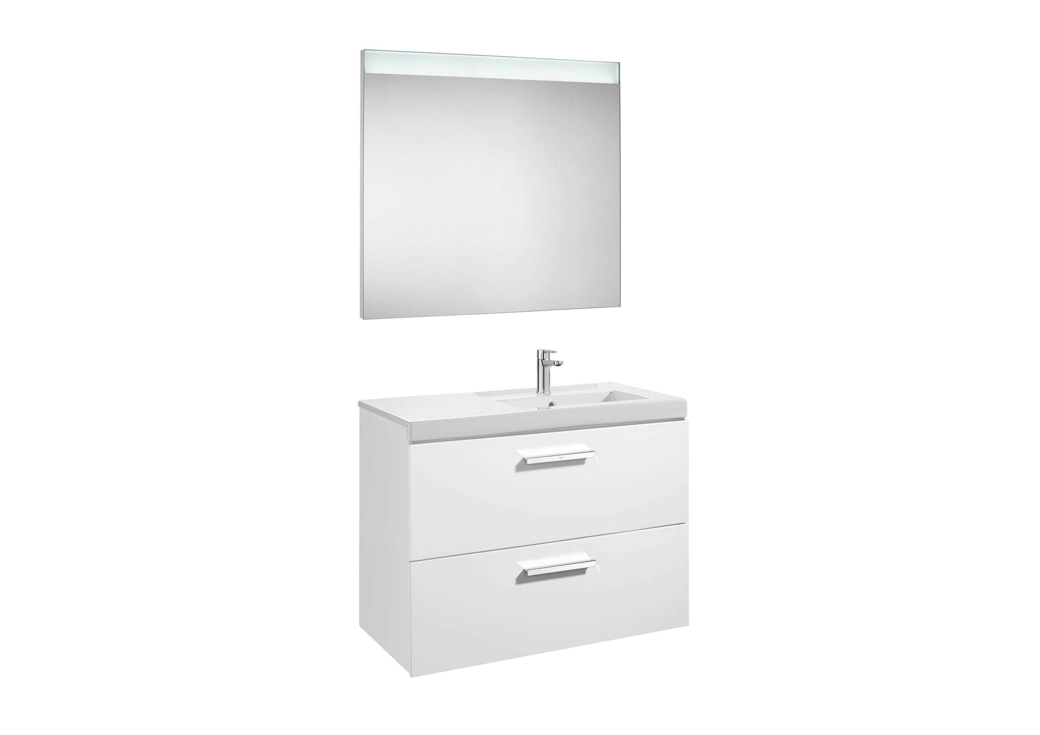 Подвесной шкаф для умывальника с зеркалом Roca Prisma ARCH-00012351 - Вид №16