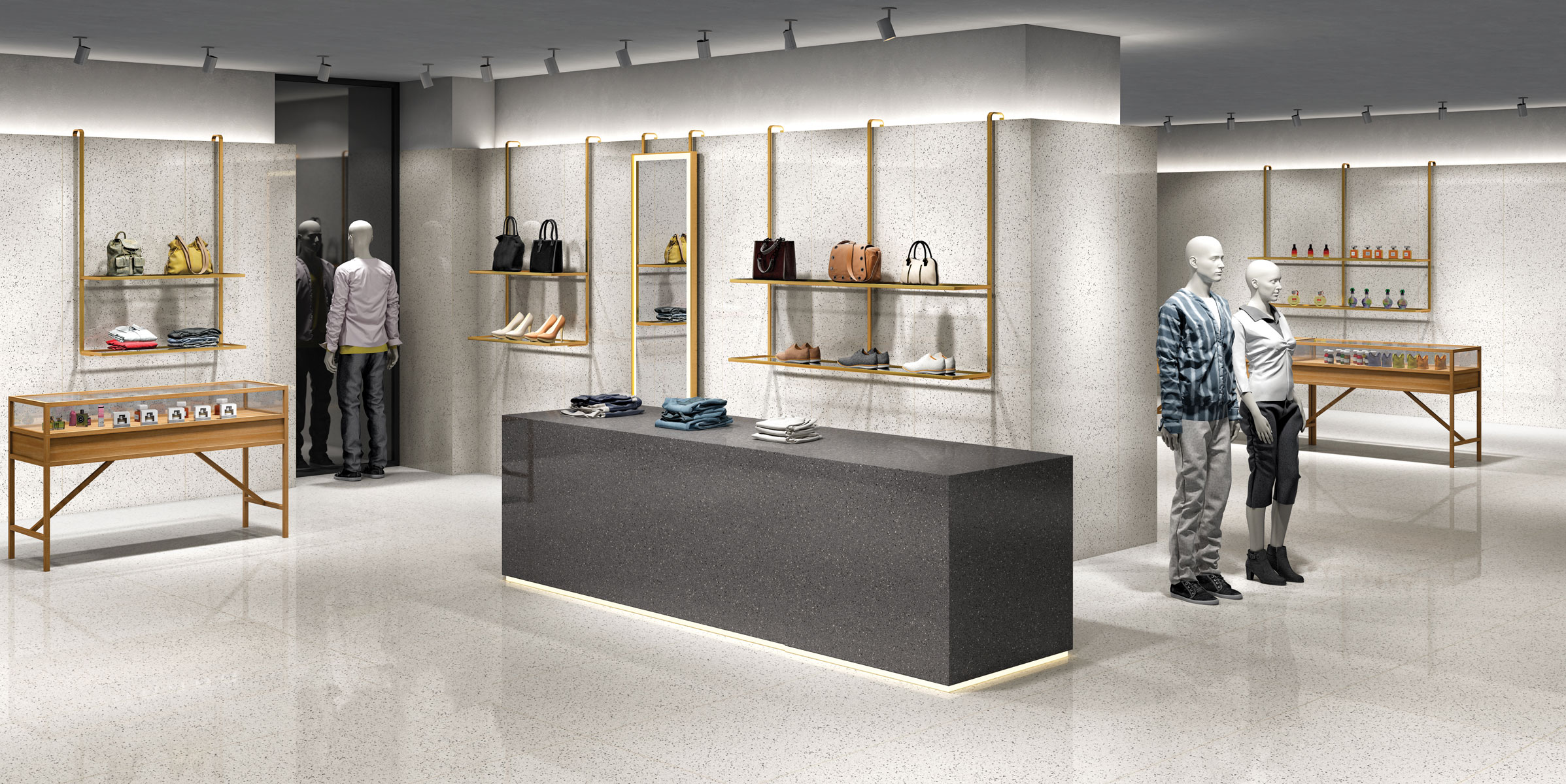 Бесконечная элегантность: керамический слэб STAROTECH STP-ST155 INCOLOR Double Polished - Вид №2