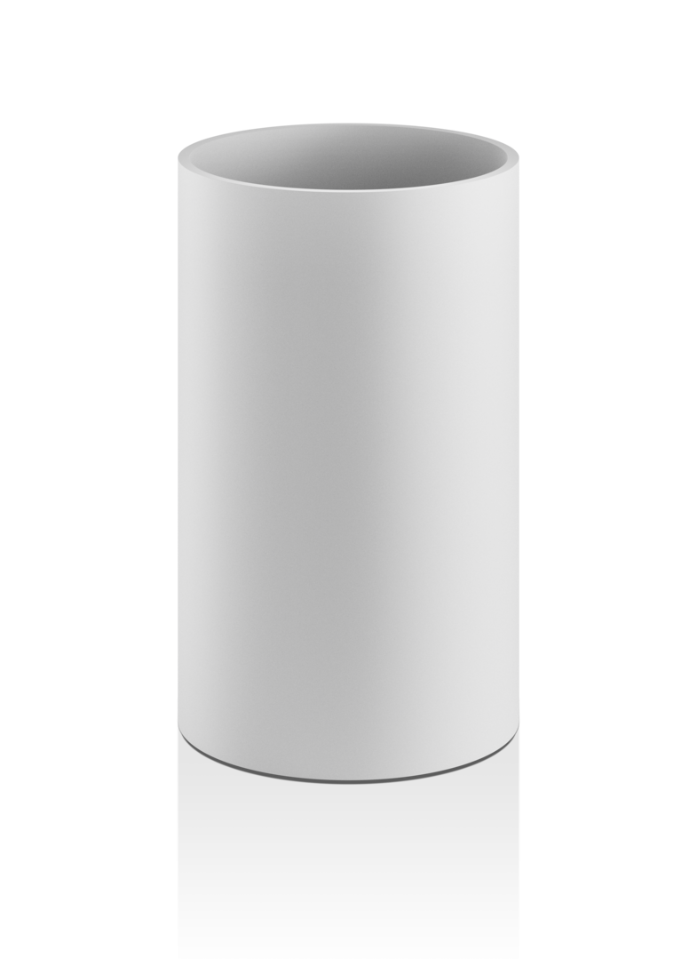 Корзина для бумаги STONE BEOD DECOR WALTHER Черный матовый 973260  - Вид №1