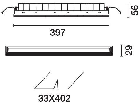 iGuzzini Встраиваемая светодиодная стенка для подвесных потолков Laser blade sun-id-1447074 - Вид №10
