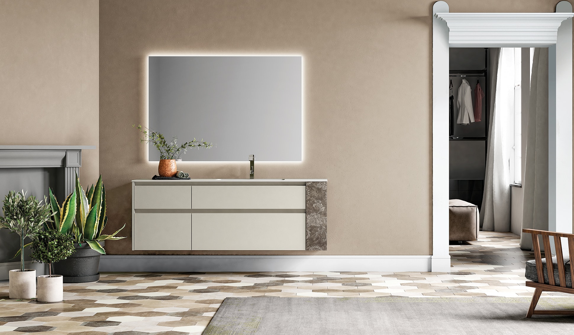 Kami 18 – 05 Mastella  Kami  Комплект мебели для ванной