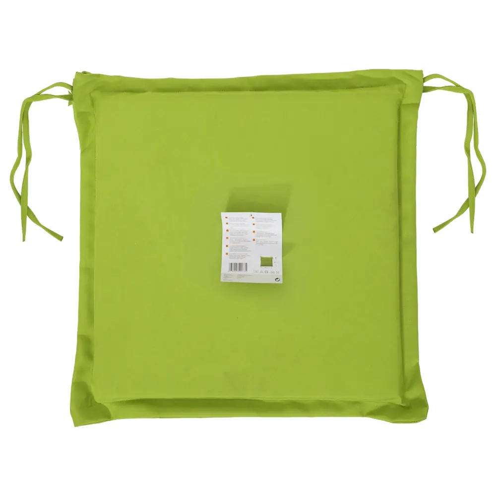 Подушка для стула зелёная 43х43 см, полиэстер NATERIAL STLM-2136876 - Вид №1