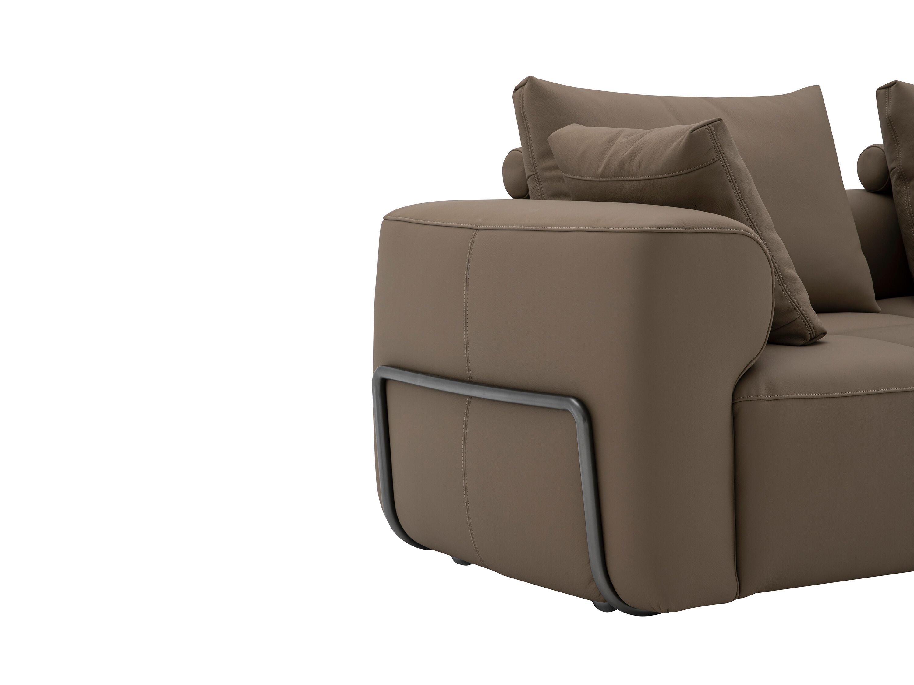 Кожаный модульный диван CAMPO DE' FIORI DUNE ARCH-00146765 - Вид №6