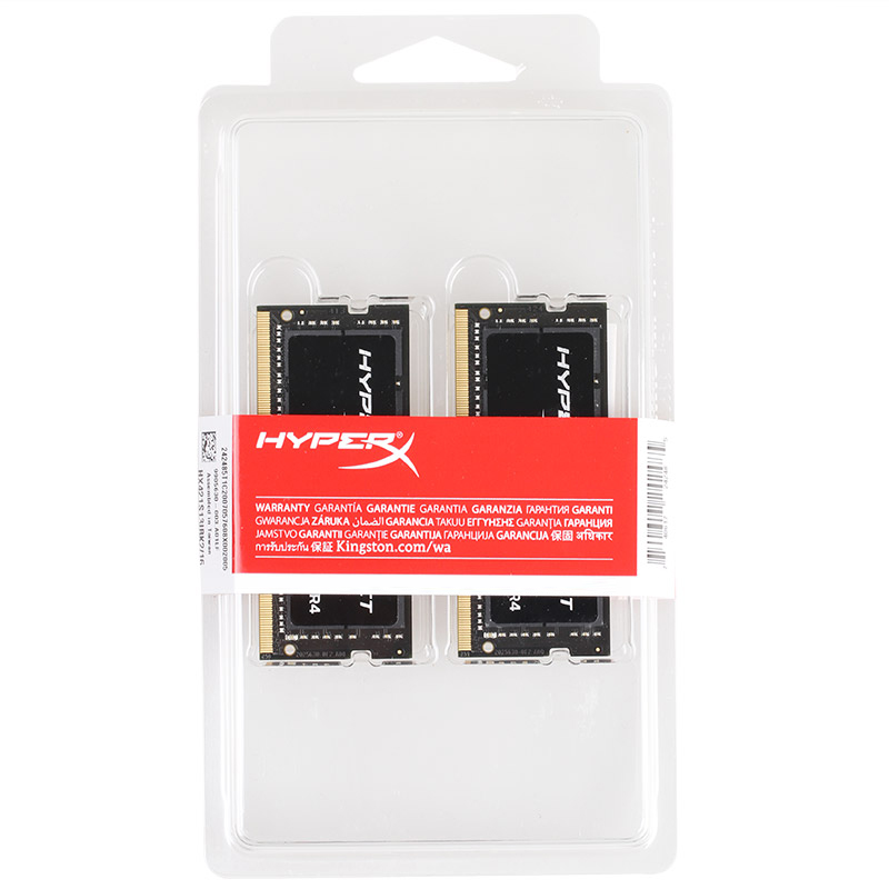 HX432S20IBK2/32 32gb 3200mhz ddr4 cl20 sodimm (kit of 2) hyperx impact Kingston Santreyd  - Вид №2