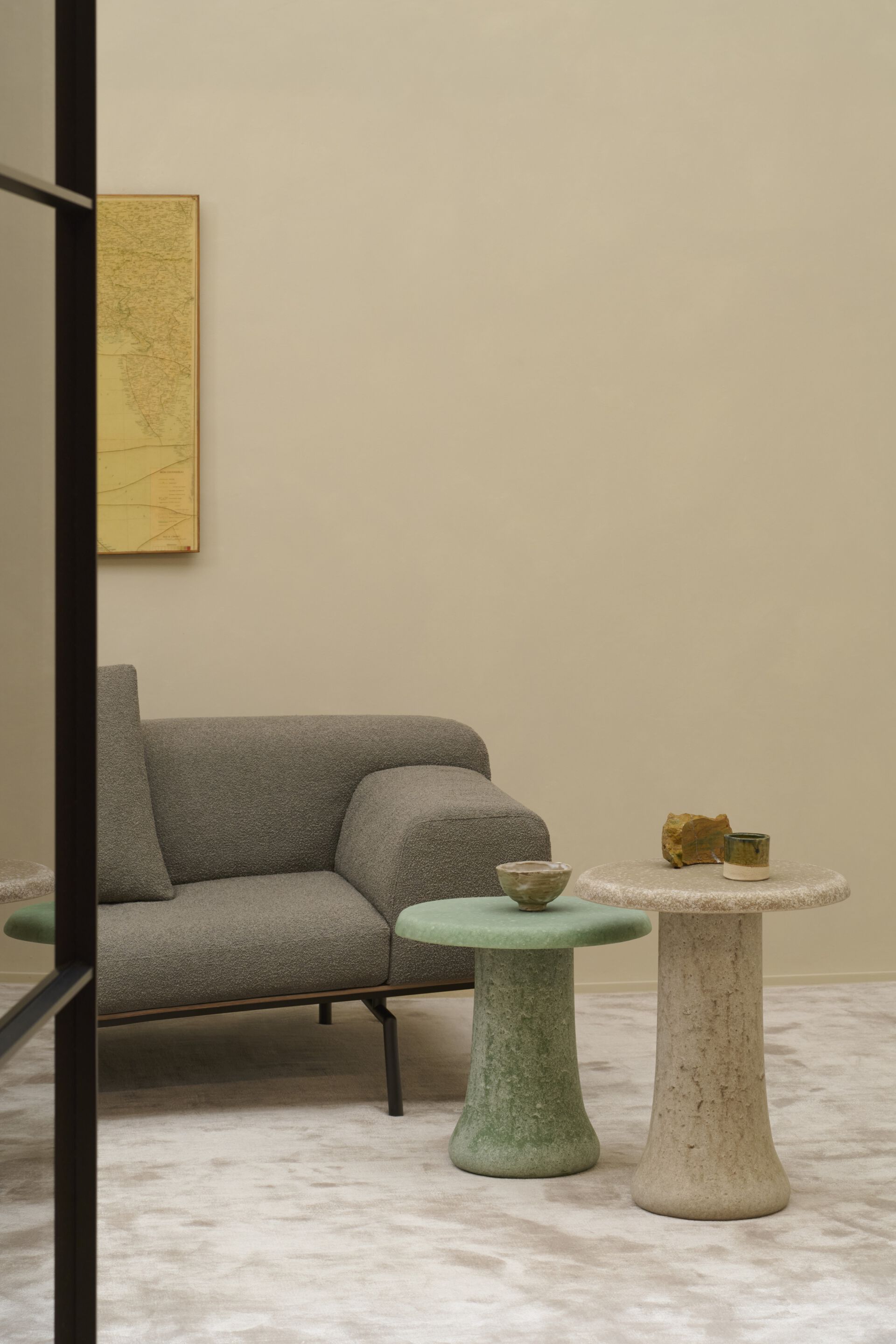 Низкий журнальный столик из переработанного стекла Glas Italia Babar ARCH-00033783 - Вид №2