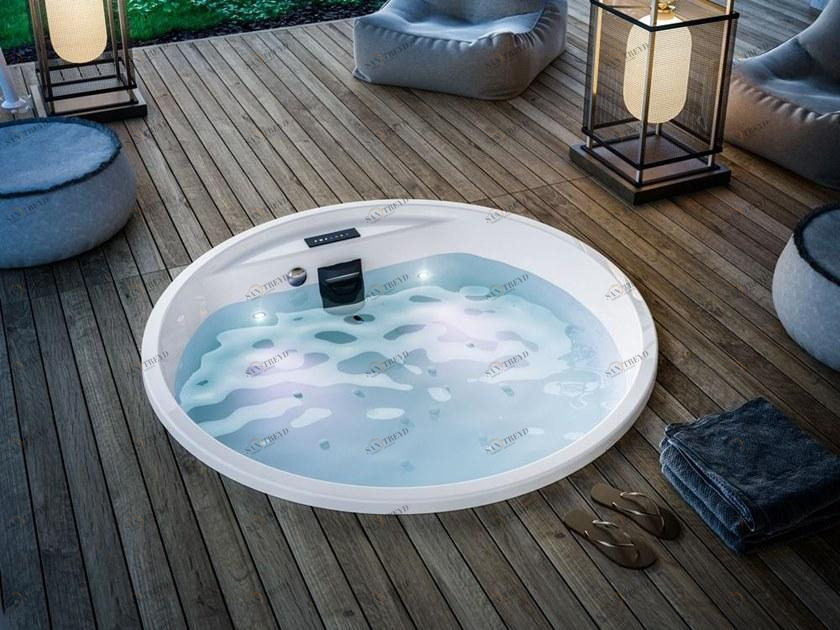 Glass1989 2-х местный мини-бассейн с гидромассажем Home & spa rituals sun-id-1374824