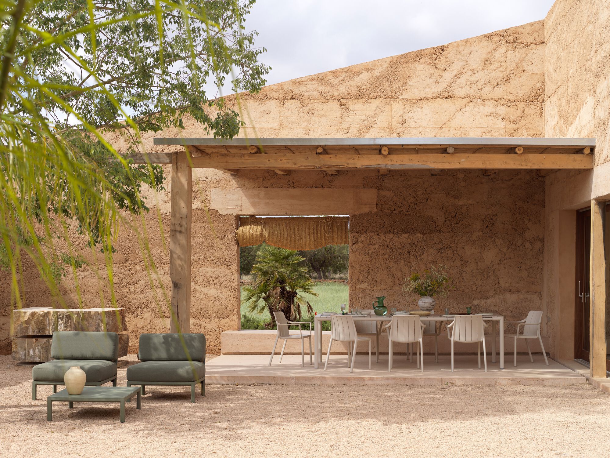 Садовый стул с подлокотниками Nardi Tevere-Tiberina ARCH-00031131 - Вид №12