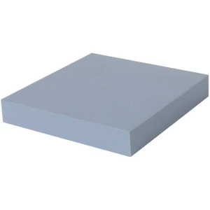 Полка мебельная прямая 23x23.5x3.8 см МДФ цвет голубой 81898802 STLM-2120501