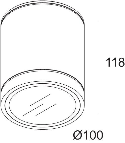 Delta Light Светодиодный потолочный светильник для улицы Dox sun-id-1468146 - Вид №2