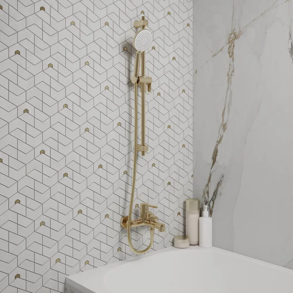 Шланг для душа Iddis Optima Home 04P15MGi19 1.5 м цвет золото STLM-2051081 - Вид №4