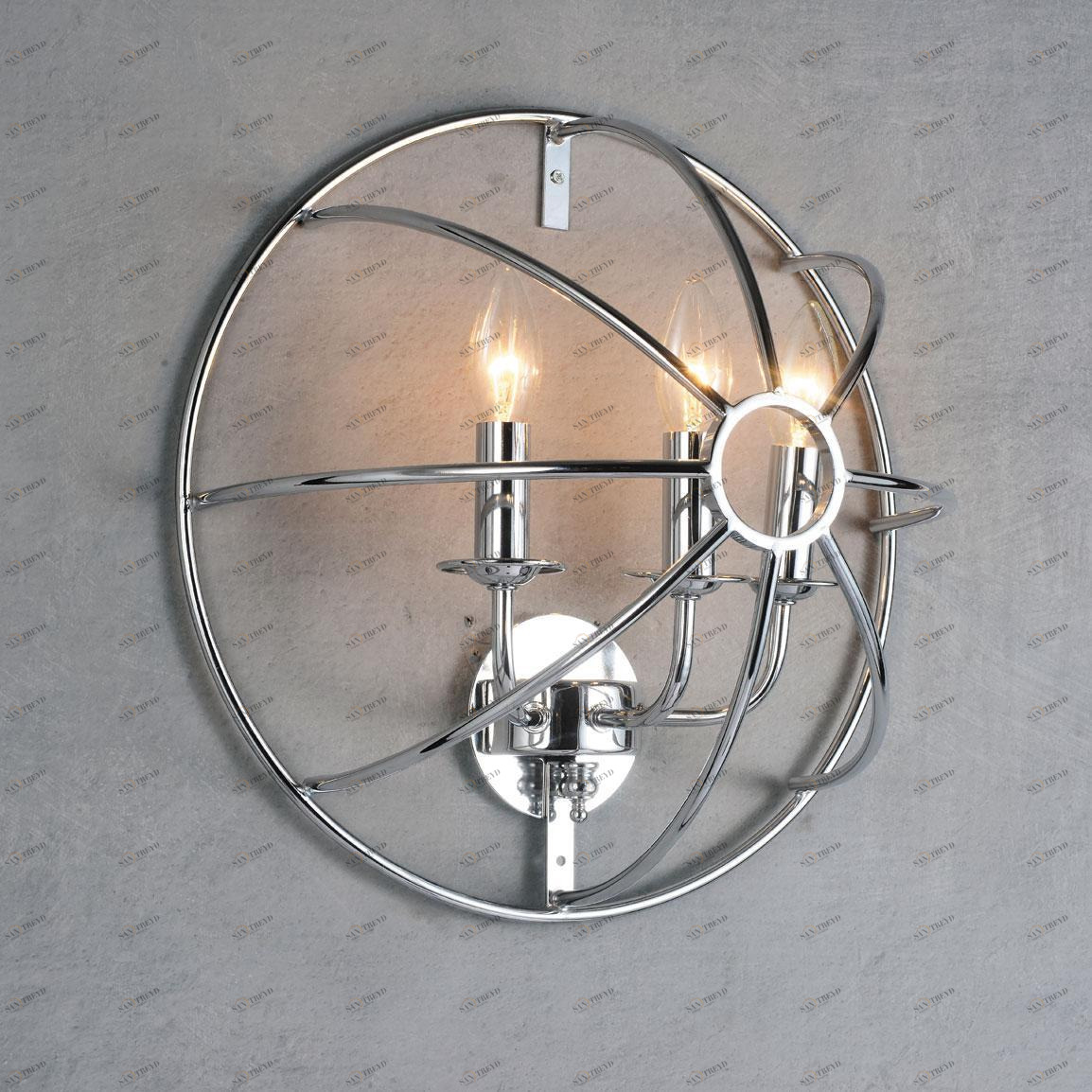 Бра Loft IT Castle Chrome Loft1193W LOFT IT ПОД СТАРИНУ, СВЕЧА, ФОНАРЬ 119020 Хром 