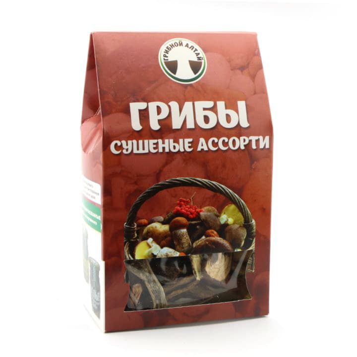 Грибы сушеные ассорти Грибной край Santreyd 3880