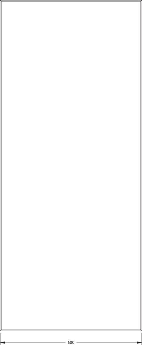 BY 0248 Зеркало с фацетом 5 mm EVOFORM Standard - Вид №1