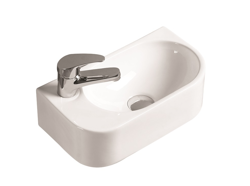 SL-2014R Раковина керамическая накладная без перелива LAB.Space 