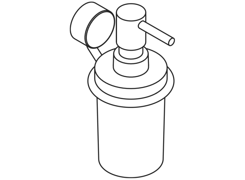 815.06.11265 Мыло или с держателем HEWI Desinfektionsmittelspender  - Вид №2