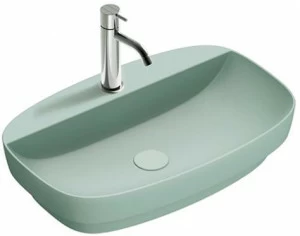 165GRLXNVS Накладная раковина на столешницу  овальная CERAMICA CATALANO Colori