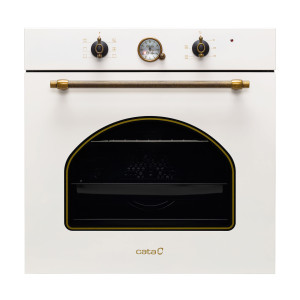 90732120 Электрический духовой шкаф Mra 7108 wh 59.5х59.5х58 см цвет белый STLM-0359258 CATA