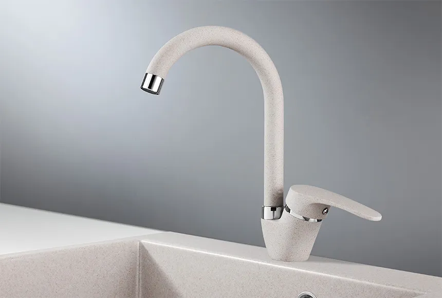 1024, АНТИК (БЕЖЕВЫЙ), СМЕСИТЕЛЬ КУХОННЫЙ GRANULA 1024-ST113