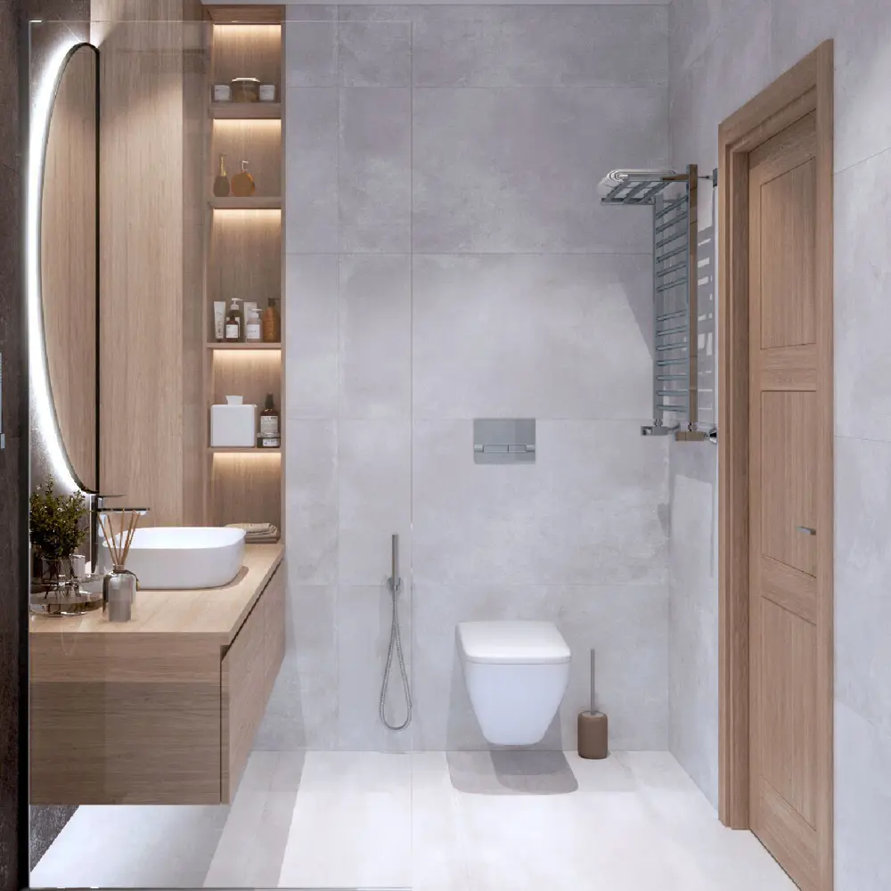 Керамогранит Incolor Lazio Matt 60x120x0.5 см 2.88 м² матовый цвет серый Beton STLM-2074048