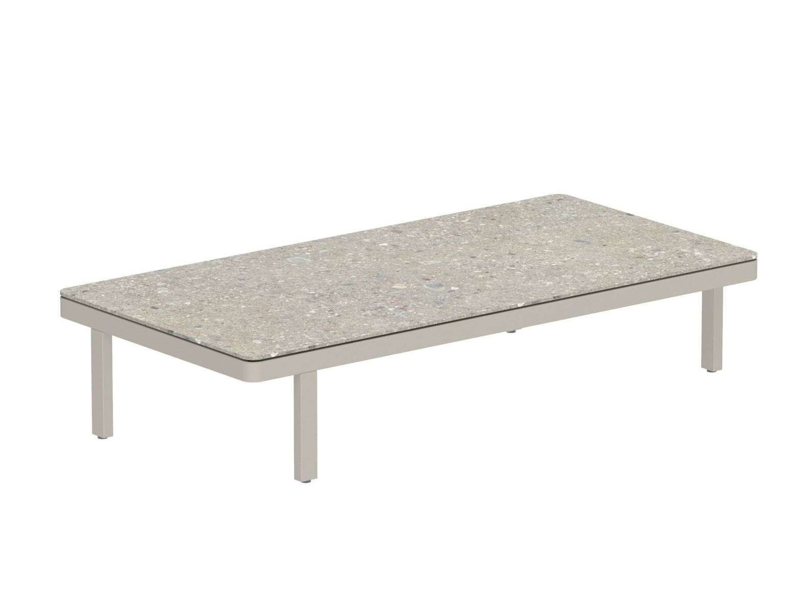 Алюминиевый прямоугольный садовый столик с порошковым покрытием Royal Botania Alura Lounge ARCH-00054418 - Вид №11