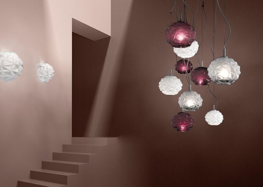 Sylcom Настенный светильник из стекла Emisphera 0206/0207 - Вид №1