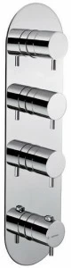newform Термостатический смеситель для душа с тарелкой Termostatici multiutenza 3 uscite 67603e