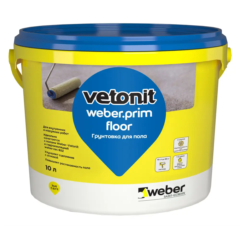 Грунтовка для пола Vetonit Prim Floor 10 л STLM-2012287